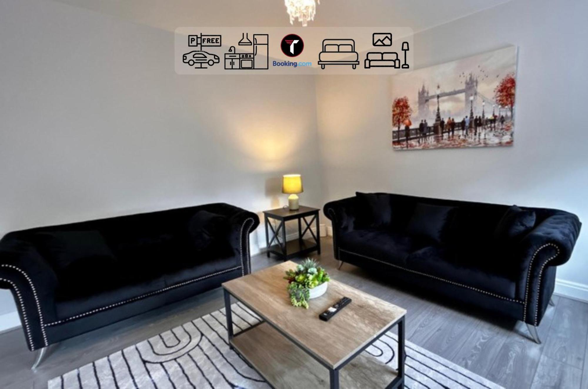 Spacious 4 Bedroom By Tara Stays Short Lets & Serviced Accommodation Aldershot With Free Wifi & Garden Extérieur photo